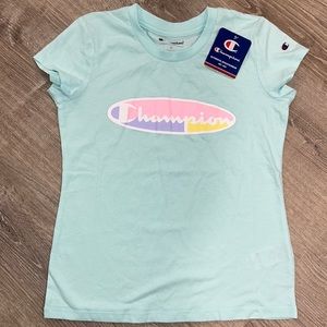Champion girls T-shirt size medium. New with tags.